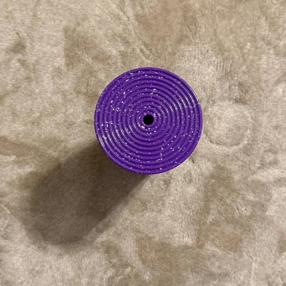 Starbucks Purple Pleated Speckled Cold Cup Tumbler 16oz
